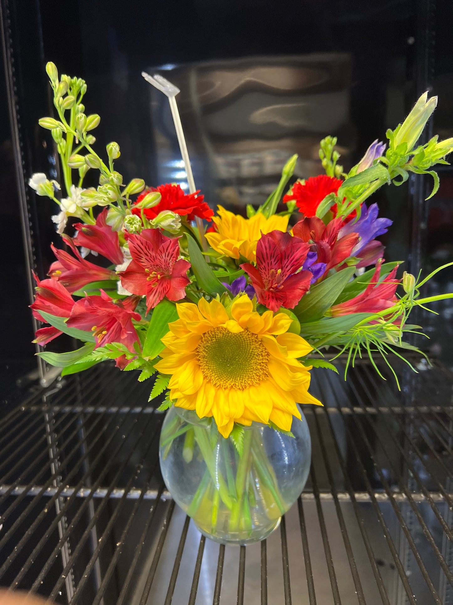Fresh Floral Arrangement w/ roses-$35.99