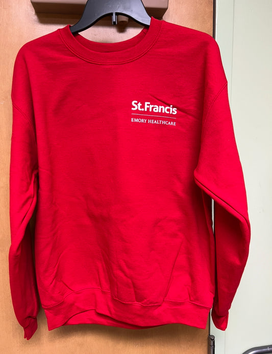Logo Apparel XXL Red Crew Neck Sweatshirt
