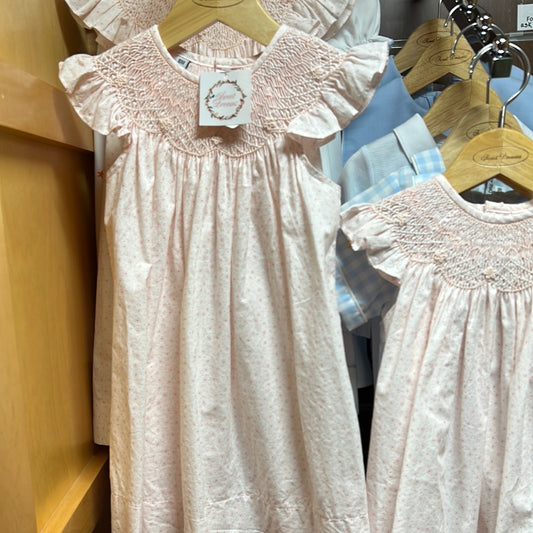 Sweet Dreams Pink Smocked Dress