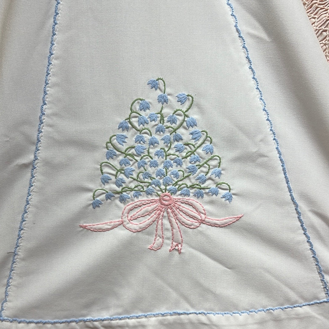Sweet Dreams-Embroidered Lily of the Valley Dress