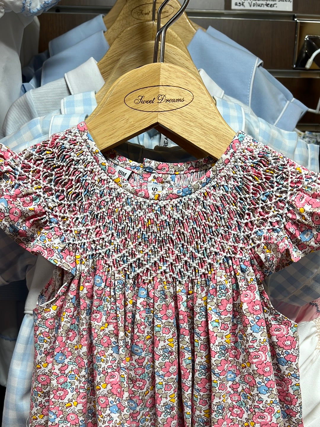 Sweet Dreams Floral Smocked Dress