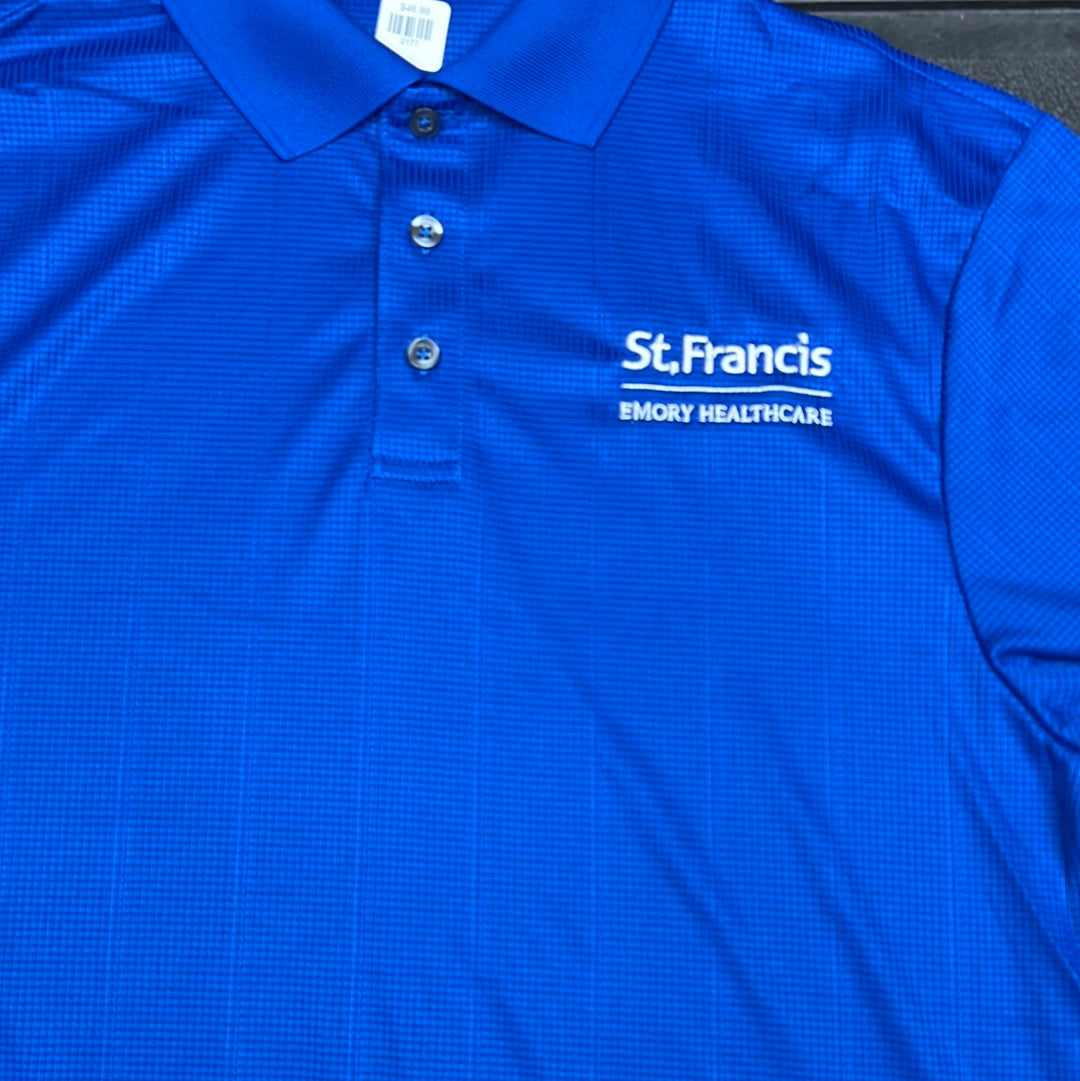 Logo Apparel Blue Polo Port Authority Large