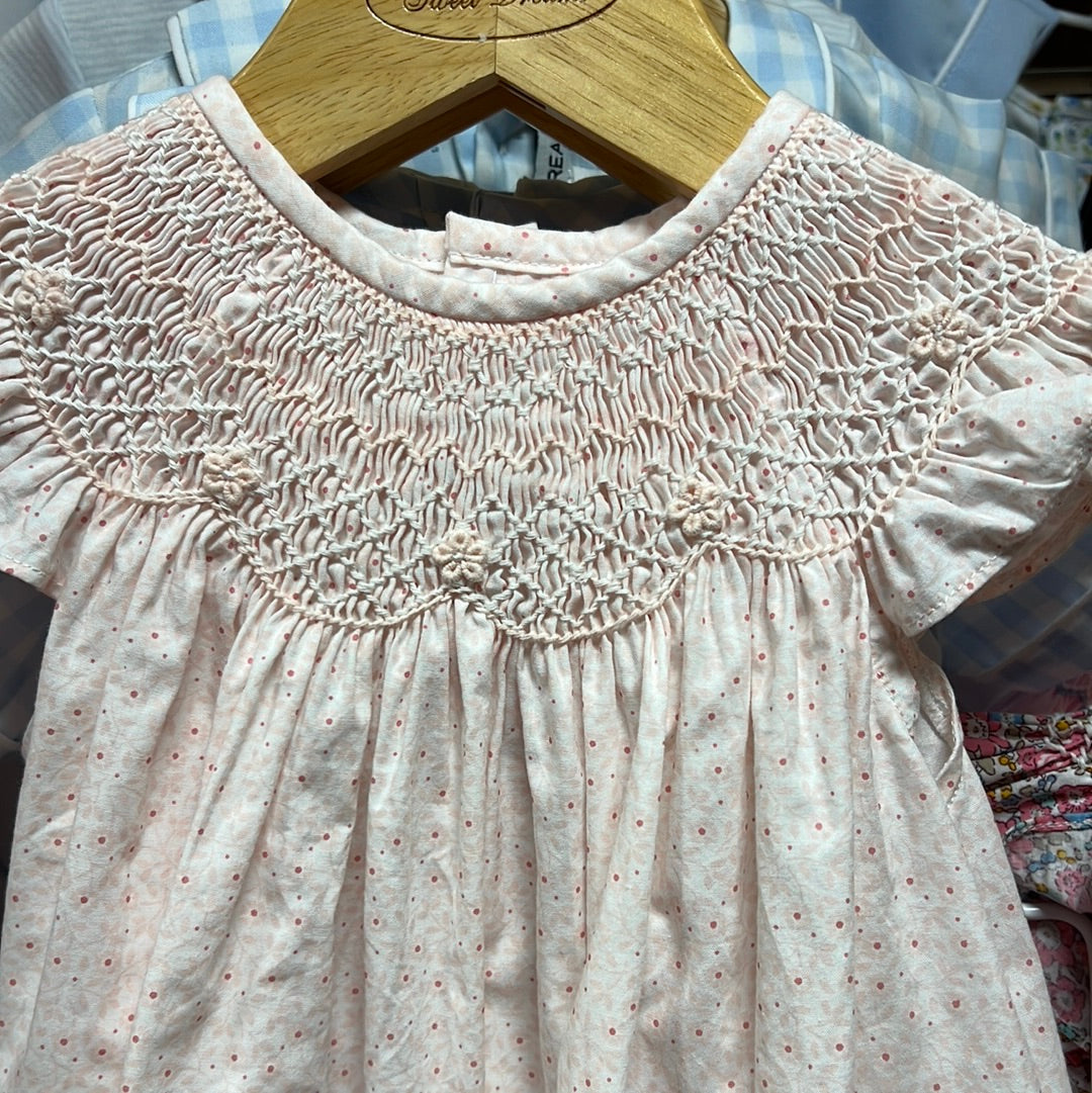 Sweet Dreams Pink Smocked Dress