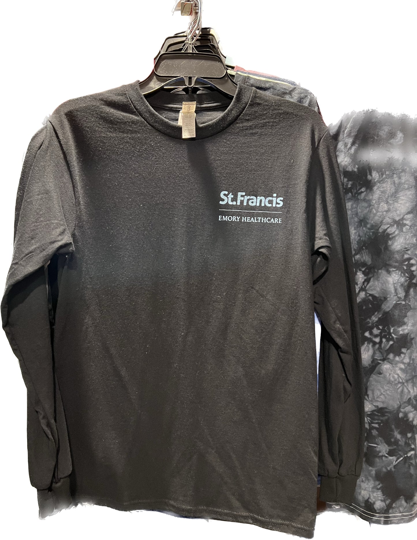 Logo Apparel Medium Black Long Sleeve T Shirt