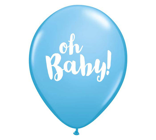Blue Oh Baby balloon-B&B