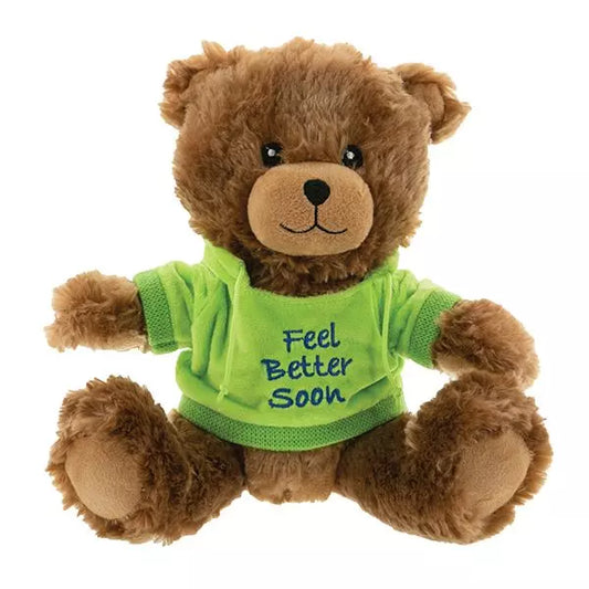 9" Feel Better Soon Hoodie Bear