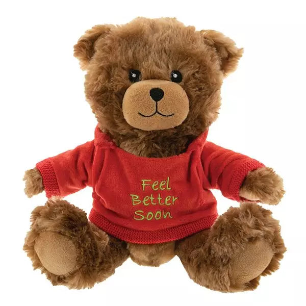 9" Feel Better Soon Hoodie Bear