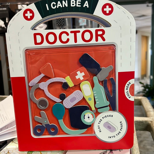 10 Puzzle Board Book-Doctor