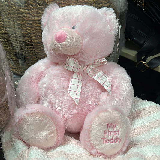 My First Teddy- 14" Pink