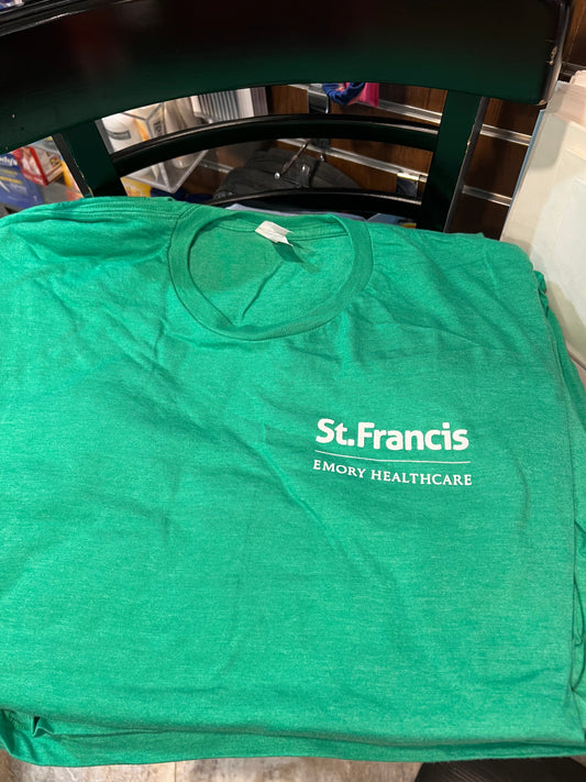 Logo Apparel XL Green Short Sleeve T Shirt