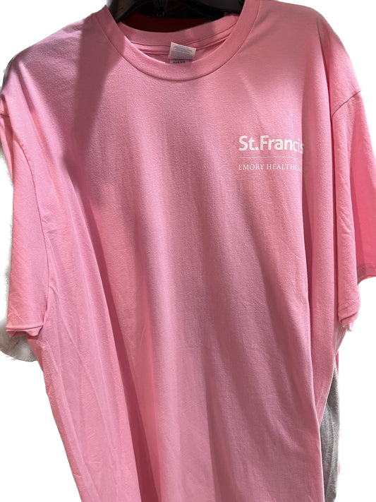 Logo Apparel Pink Short Sleeve T Shirt XXXL