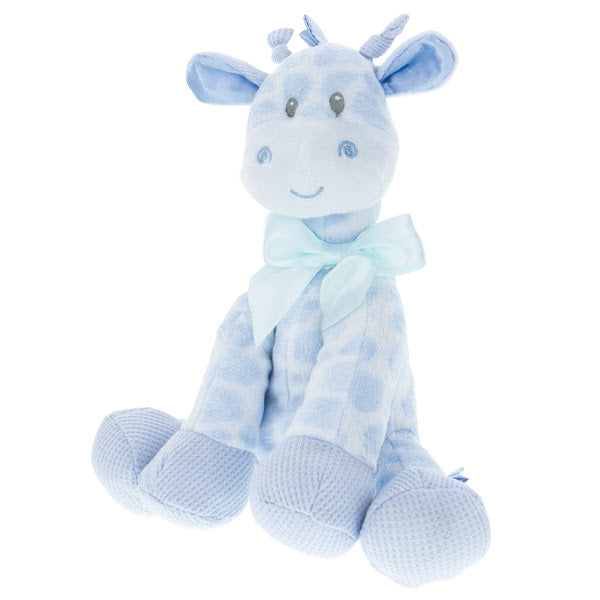 Blue Giraffe Rattle 9"