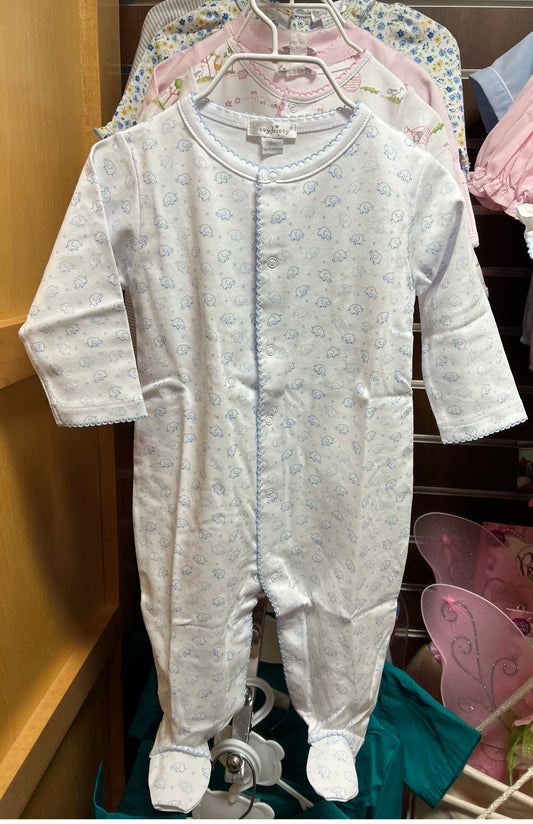 Kissy Kissy Ele-fun Print Footie