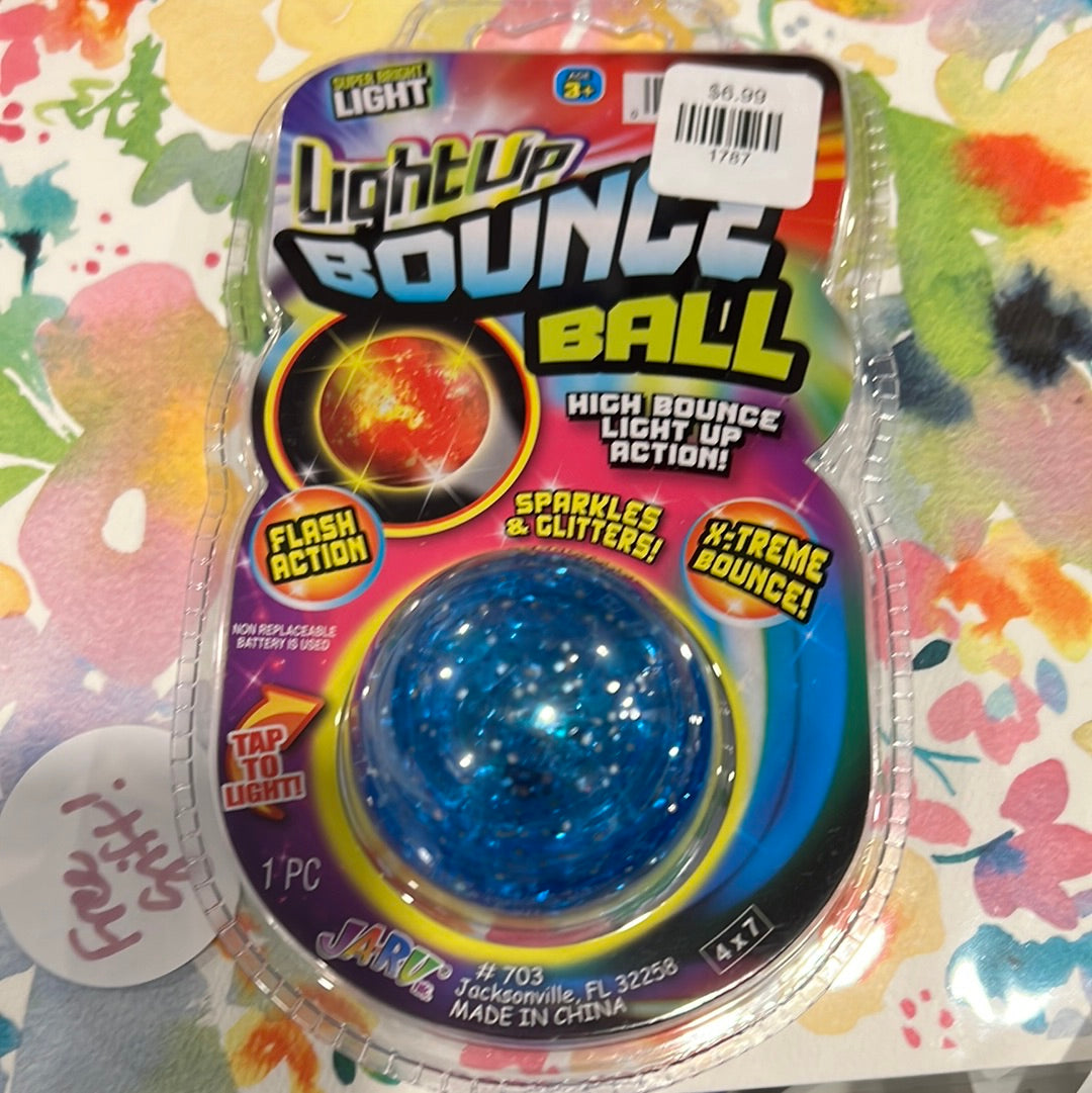 Light Up 2" High Bounce Ball